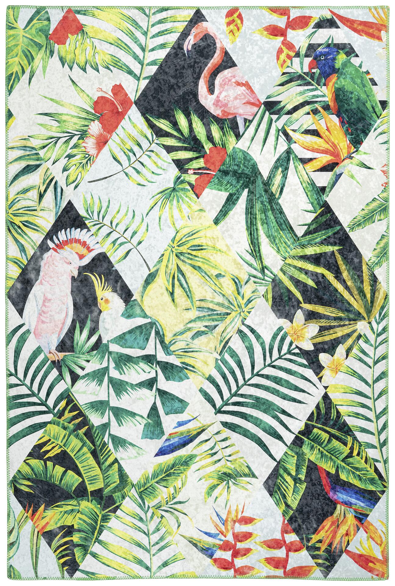 Obsession Teppich My Jungle Multi B/L: ca. 160x230 cm