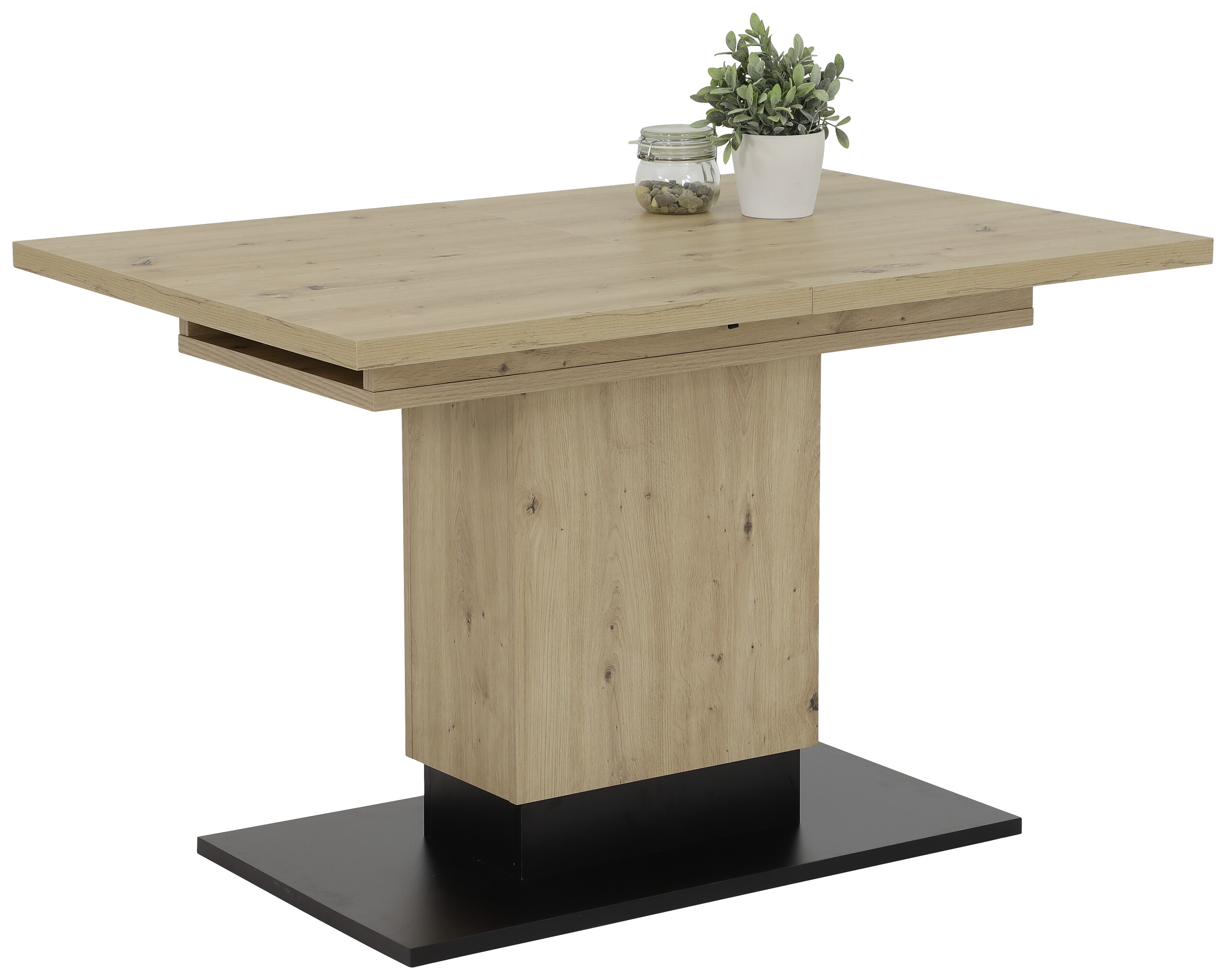 Esstisch LORENA Eiche Artisan Nachbildung braun B/H/T: ca. 120x76x80 cm Esstisch LORENA Eiche Artisan Nachbildung braun B/H/T: ca. 120x76x80 cm