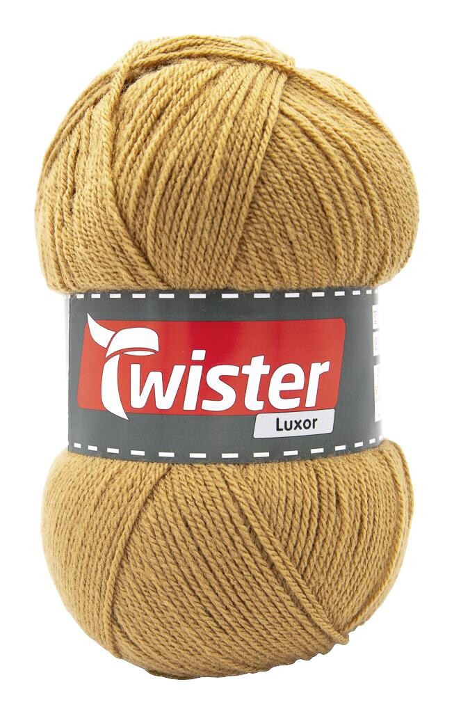 Twister Handstrickgarn Luxor kamel L: ca. 52500 cm