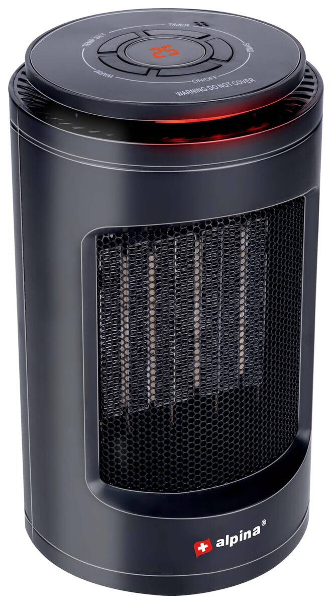 alpina Heizlüfter HP-12AR H/D: ca. 23x13 cm ca. 1200 W