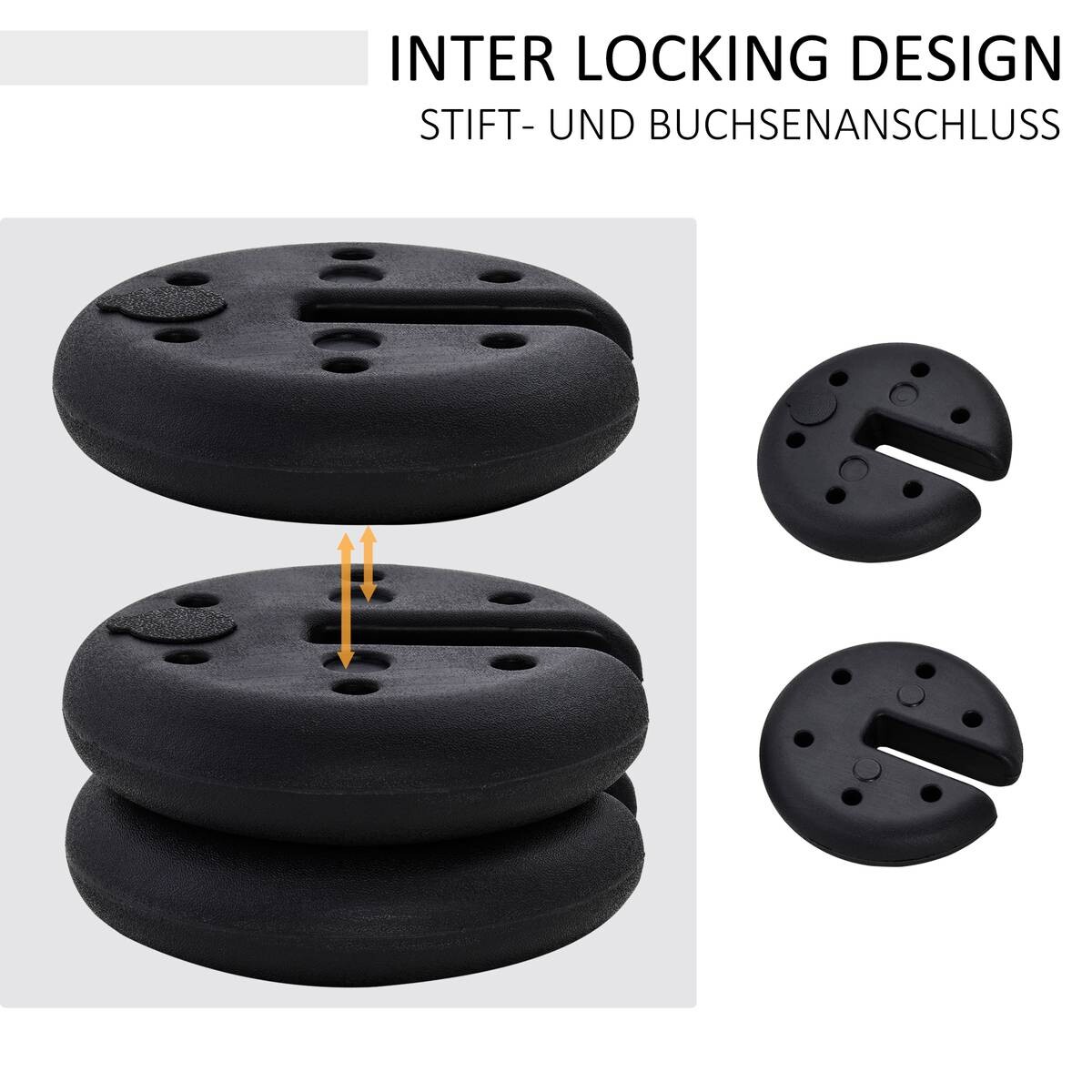 Outsunny Gewichte für Pavillon