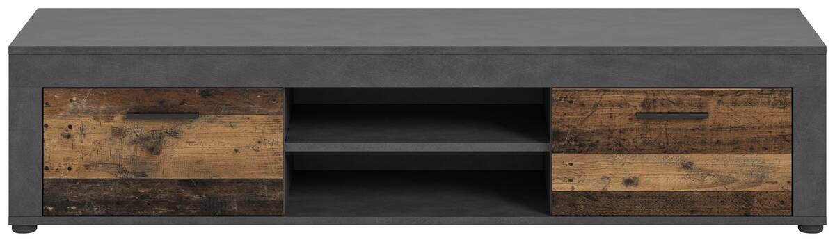 Lowboard Jam Matera Nachbildung Old Wood Nachbildung B/H/T: ca. 37x160x40 cm