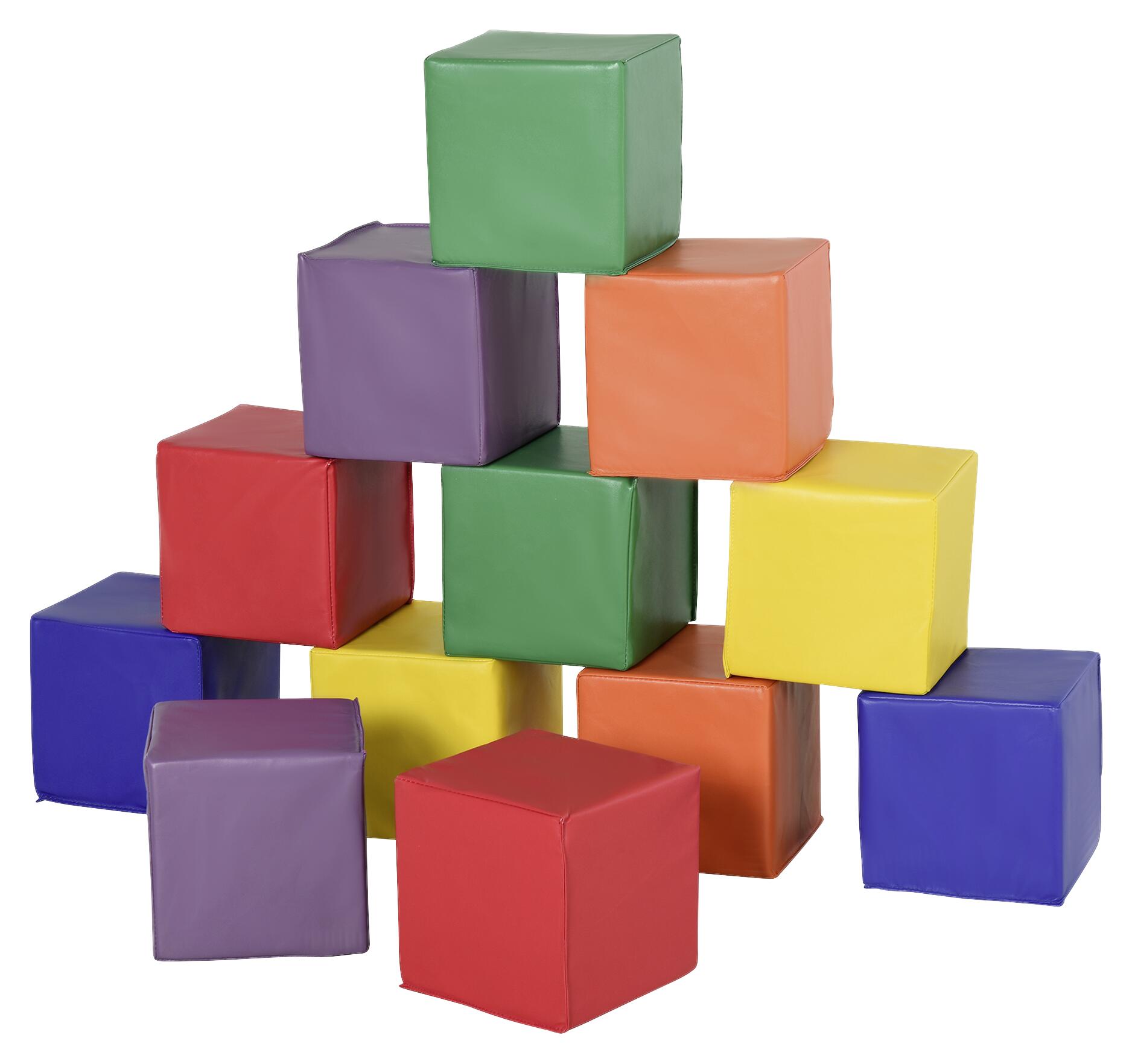 HOMCOM Schaumstoffblöcke B/H/T: ca. 20x20x20 cm