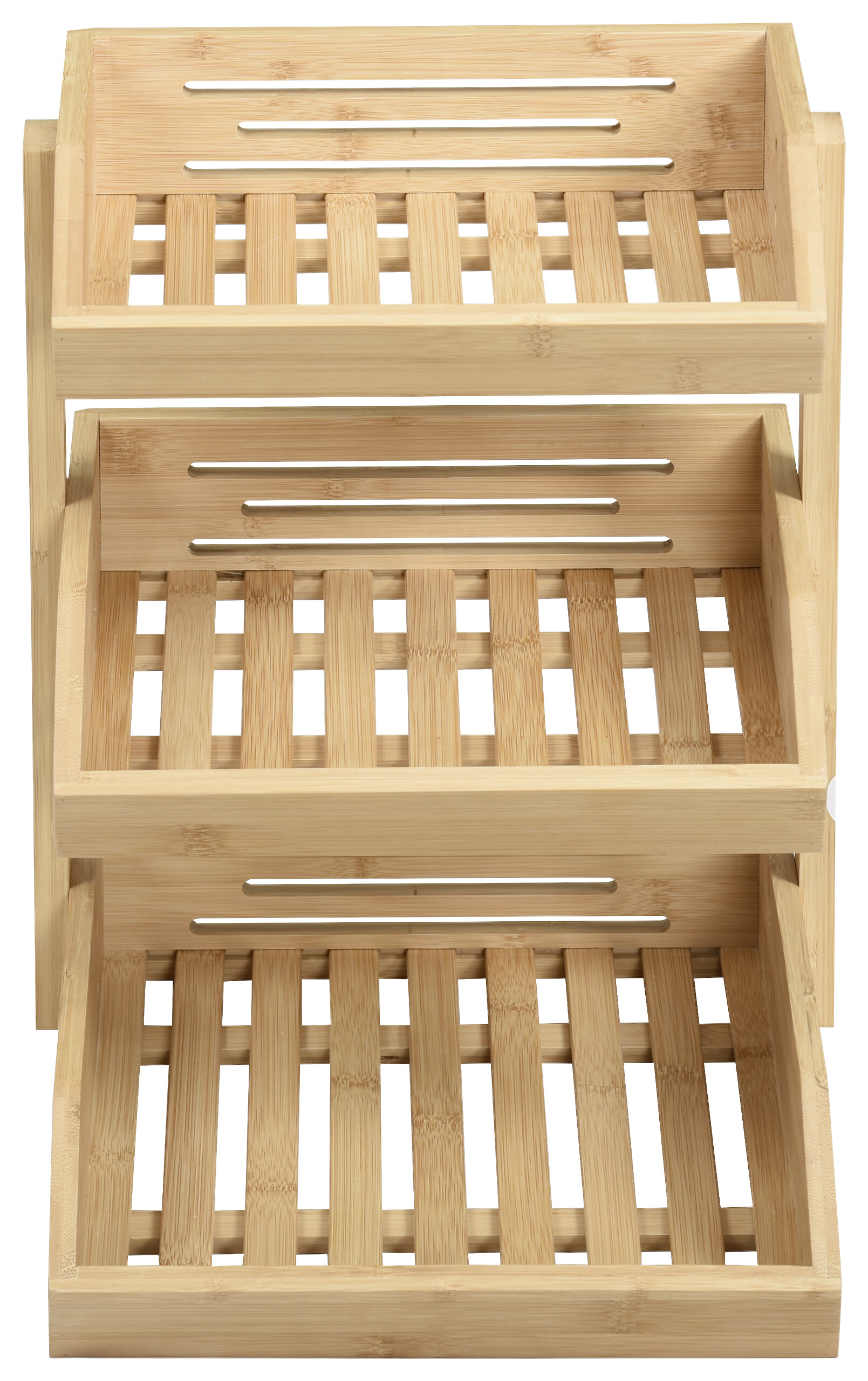 POCOline Etagere natur Bambus B/H/L: ca. 35x20x37,5 cm