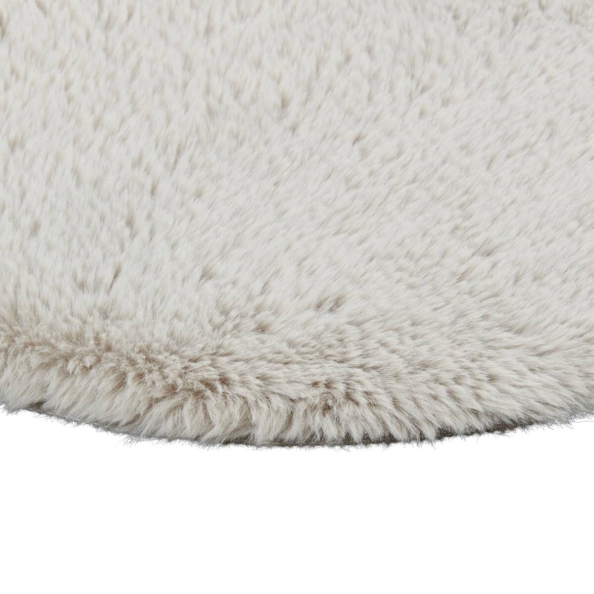 Fellimitat Mick silber B/L: ca. 55x80 cm