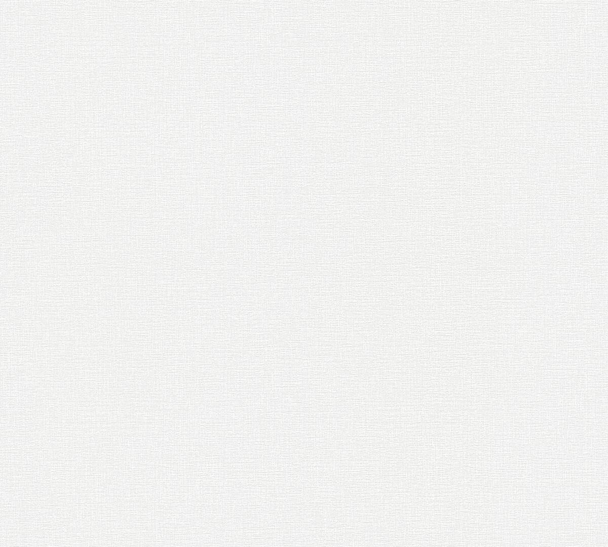 A.S.Creation Vliestapete Attractive Uni weiß B/L: ca. 53x1005 cm