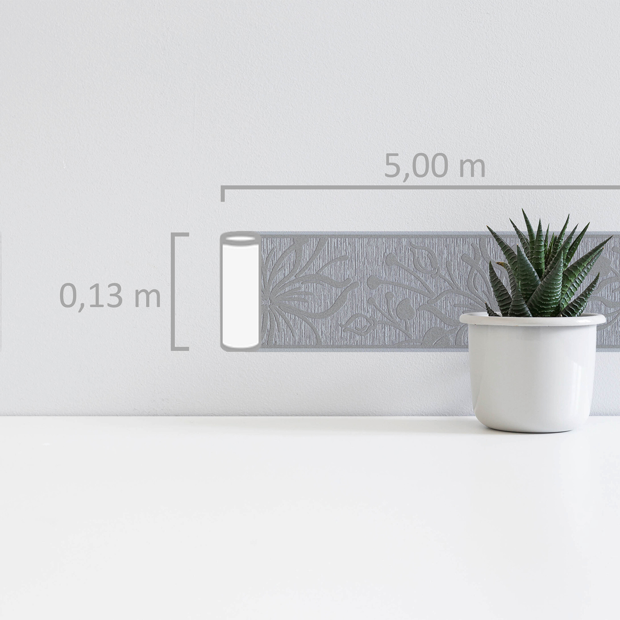 A.S.Creation Bordüre B/H/D: ca. 13x500x8,5 cm