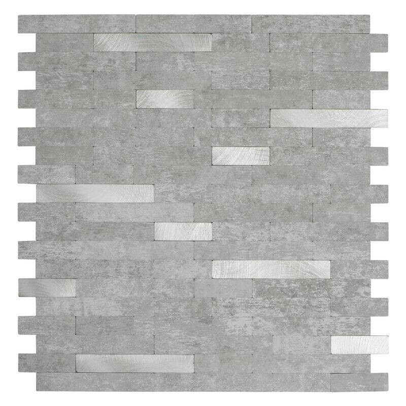 Wandfliesen Silbergrau B/L: ca. 29,2x29,7 cm