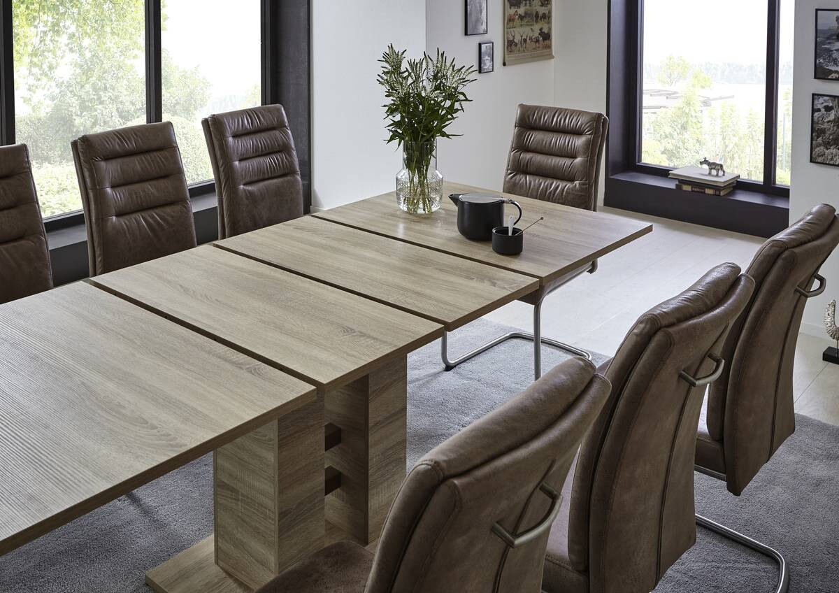 Esstisch HELENA II Eiche Sonoma Nachbildung B/H/T: ca. 140x76x90 cm