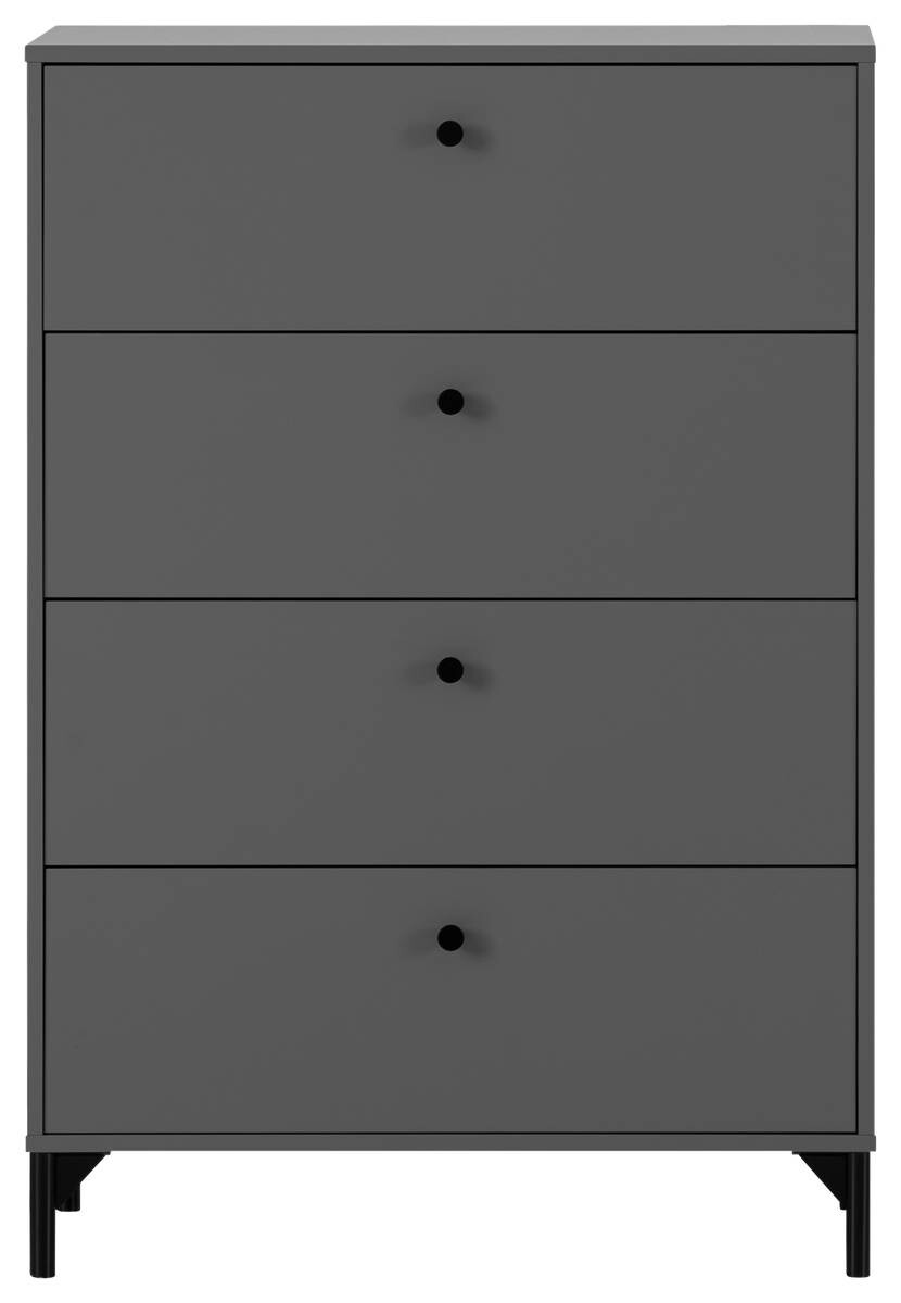 Kommode Smash anthrazit B/H/T: ca. 80,1x116,7x40 cm
