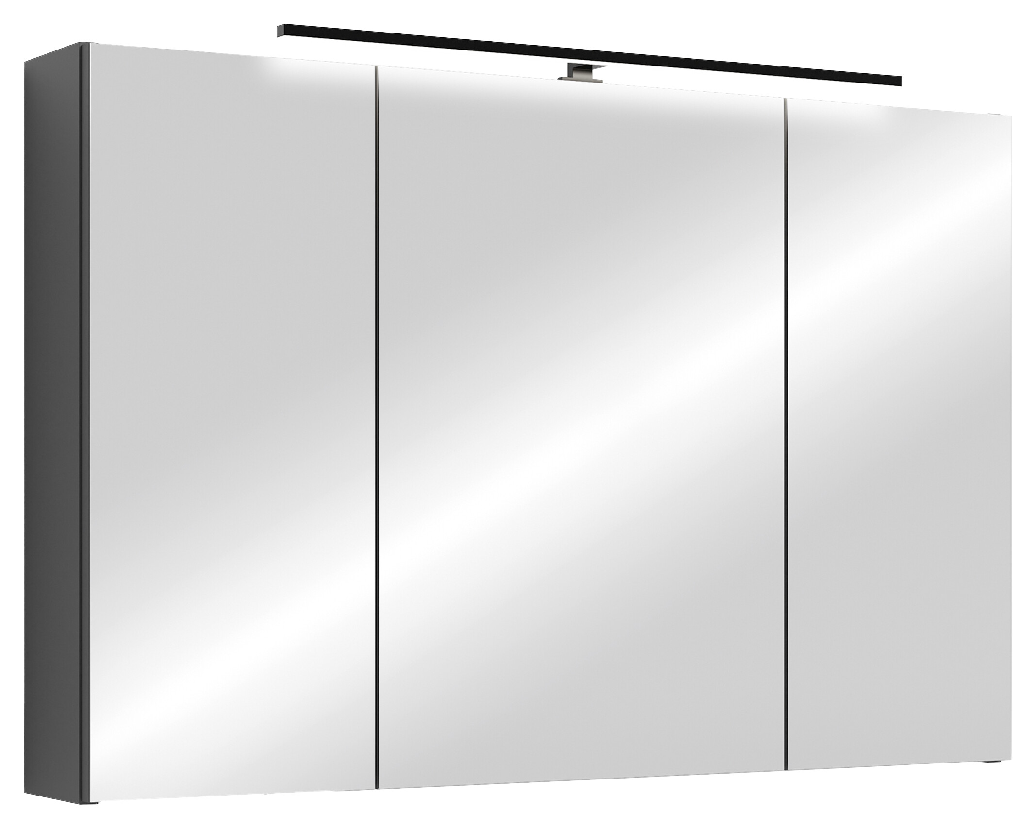 Spiegelschrank SPREE anthrazit B/H/T: ca. 90x60x15 cm