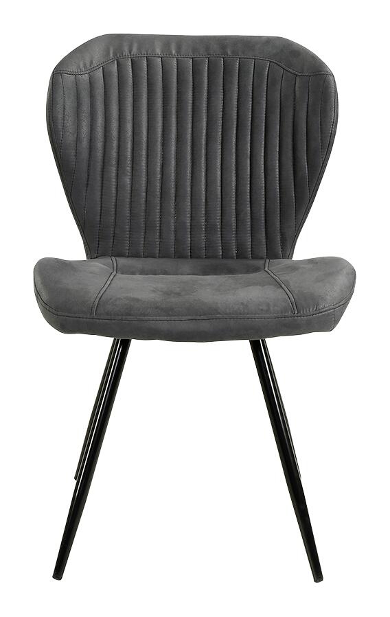 Stuhl  anthrazit Vintage B/H/T: ca. 54x86x64 cm