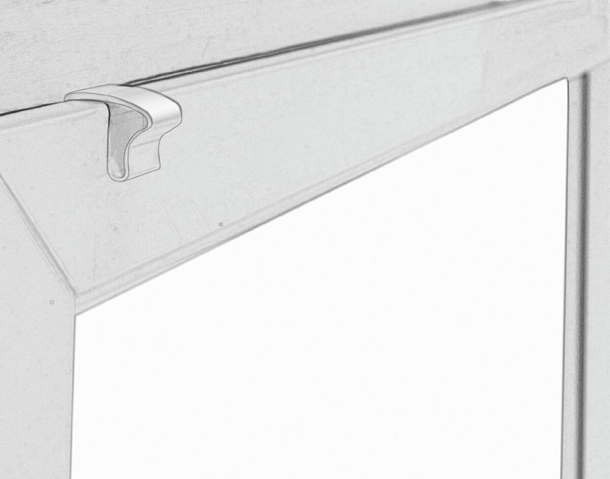 Alu-Jalousie Schiefergrau B/L: ca. 90x175 cm