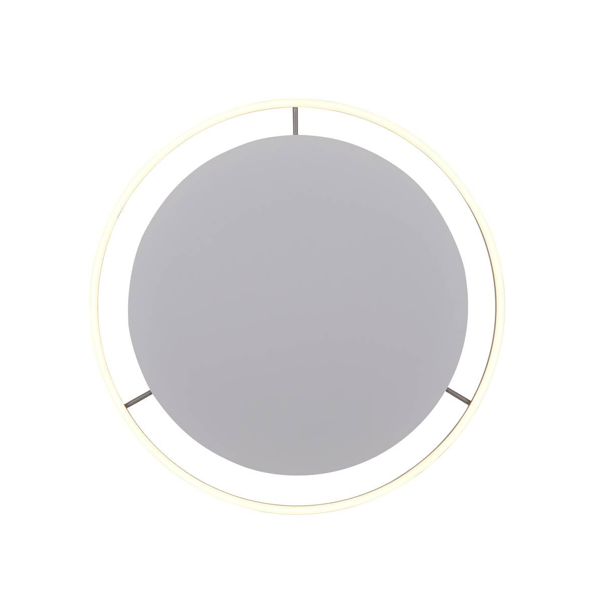 Just Light LED-Deckenleuchte RITUS 15392-95 weiß Alu Metall H/D: ca. 5,3x58,5 cm 1 Brennstellen