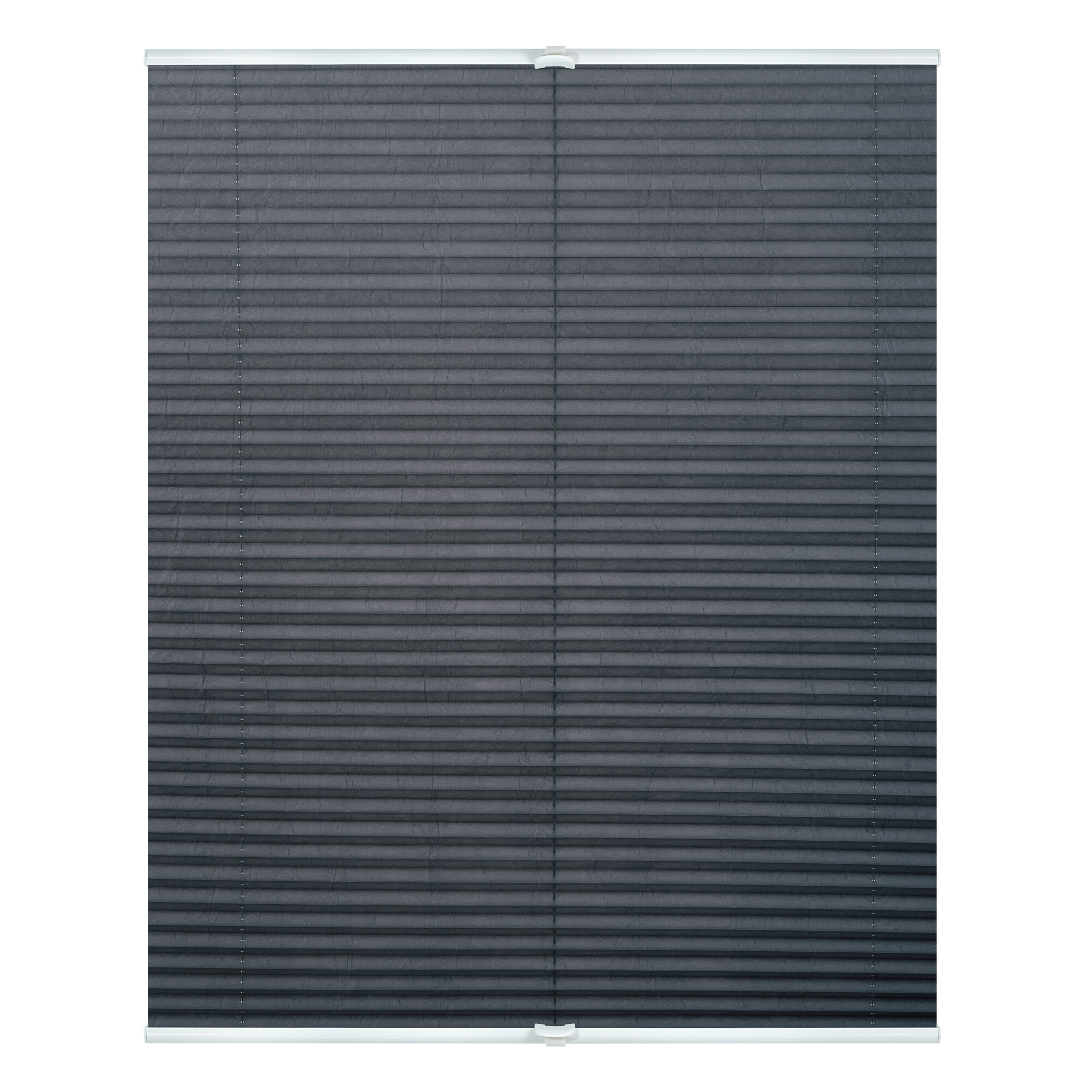 LICHTBLICK Spannplissee grau B/L: ca. 55x130 cm