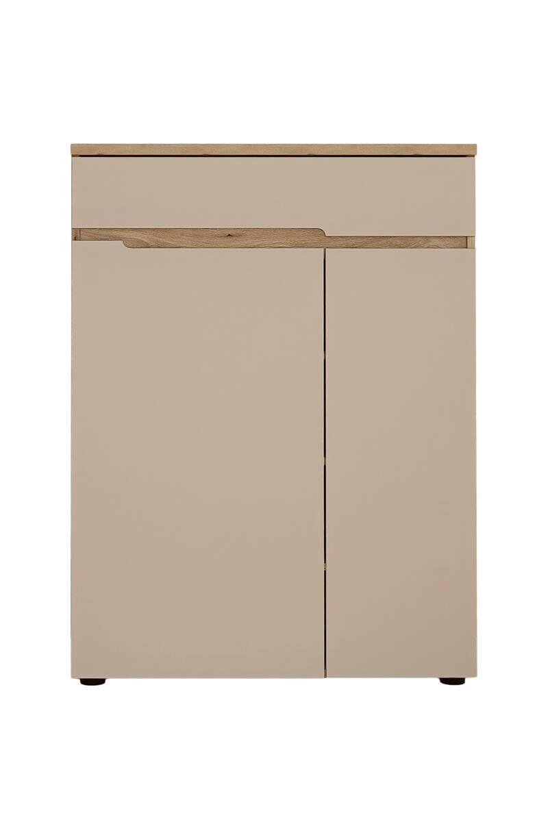 Schuhkommode Fargo Eiche Cashmere B/H/T: ca. 80x107x38 cm