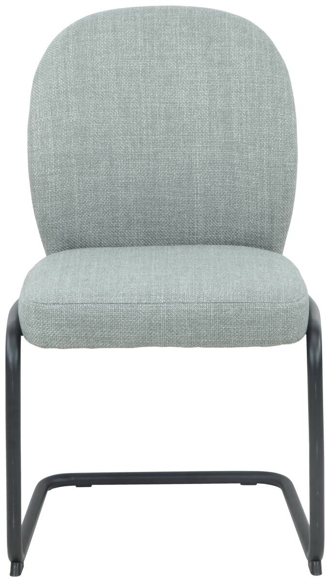 Schwingstuhl Karen II, 2er-Set mint Webstoff Metall B/H/T: ca. 53x90x62 cm