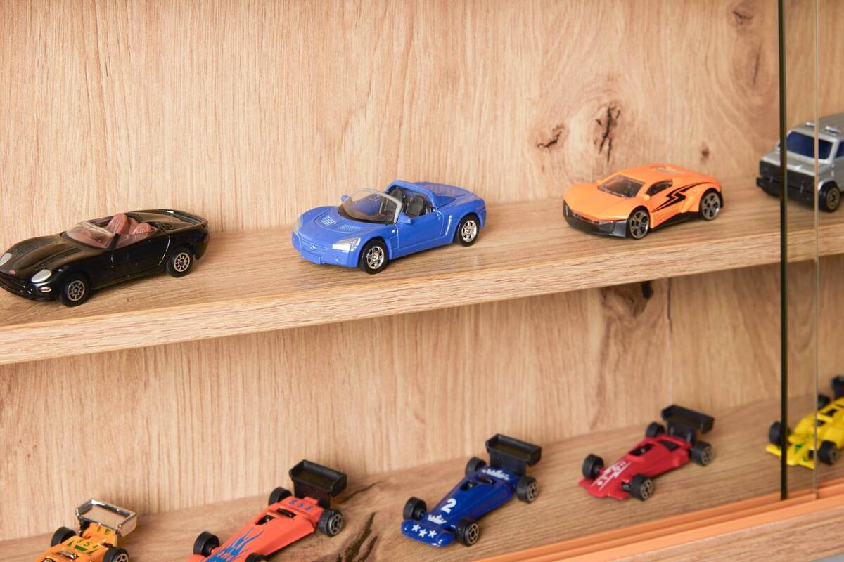 Sammelvitrine Artisario Eiche Artisan Nachbildung B/H/T: ca. 80x60x9,5 cm