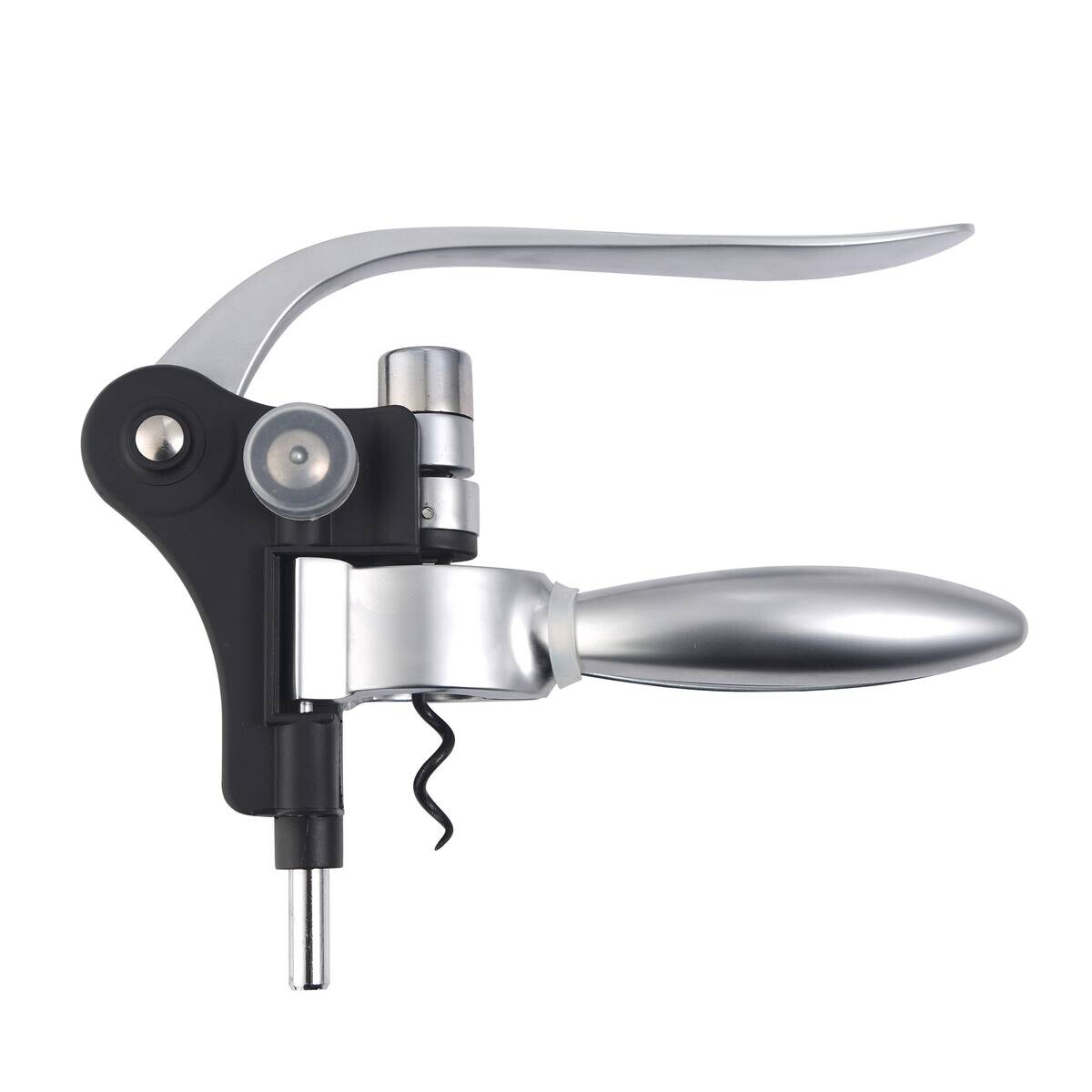 MASTERPRO Korkenzieher FOODIES OENOLOGY schwarz Edelstahl