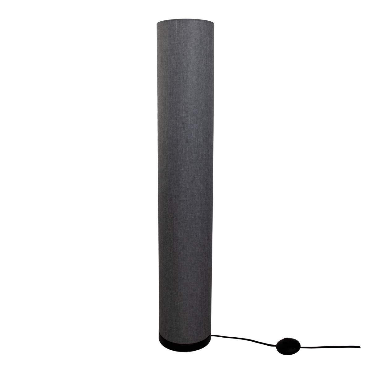 Näve Leuchten Stehleuchte 2071816 grau Metall Textil B/H/T: ca. 19x110x19 cm 3 Brennstellen