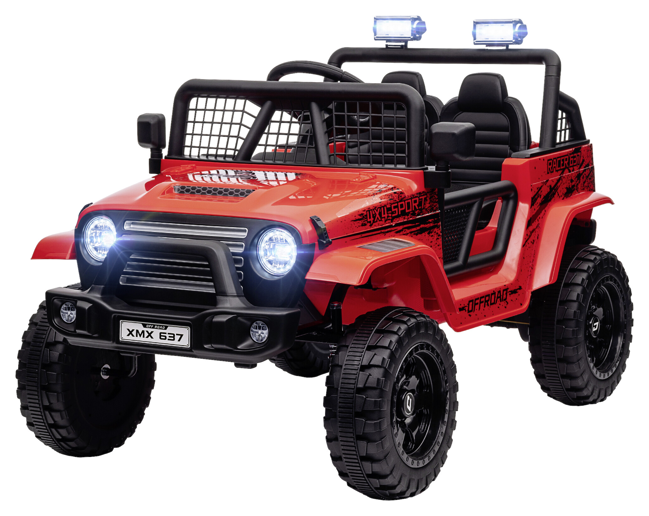 AIYAPLAY Elektro Kinderauto rot B/H/L: ca. 67x68,5x109 cm