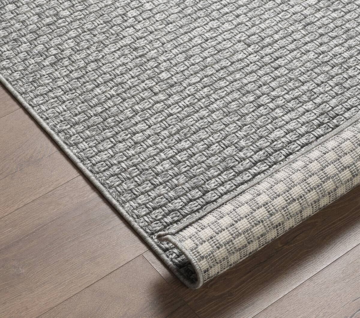 Merinos Teppich Helsinki grau B/L: ca. 80x250 cm