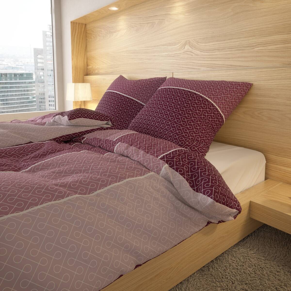 Microfaser Bettwäsche Seersucker