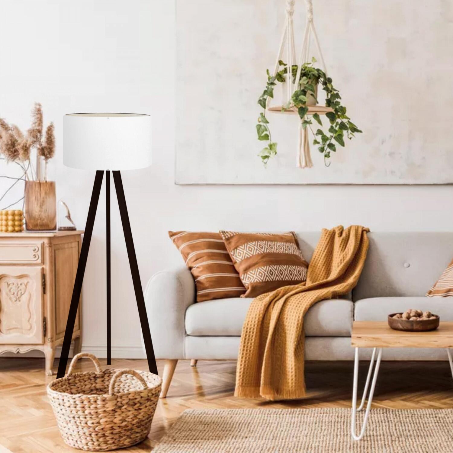 Opviq Stehleuchte MDF PVC B/H/T/L/D: ca. 38x140x38x38x38 cm E27 1 Brennstellen Opviq Stehleuchte MDF PVC B/H/T/L/D: ca. 38x140x38x38x38 cm E27 1 Brennstellen