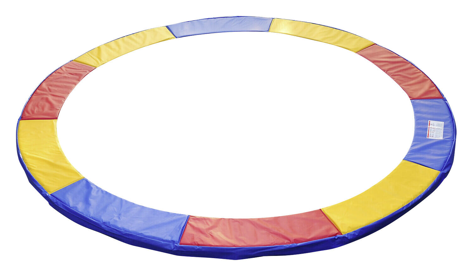 HOMCOM Randabdeckung für Trampoline für Trampoline gelb H/D: ca. 1,5x305 cm