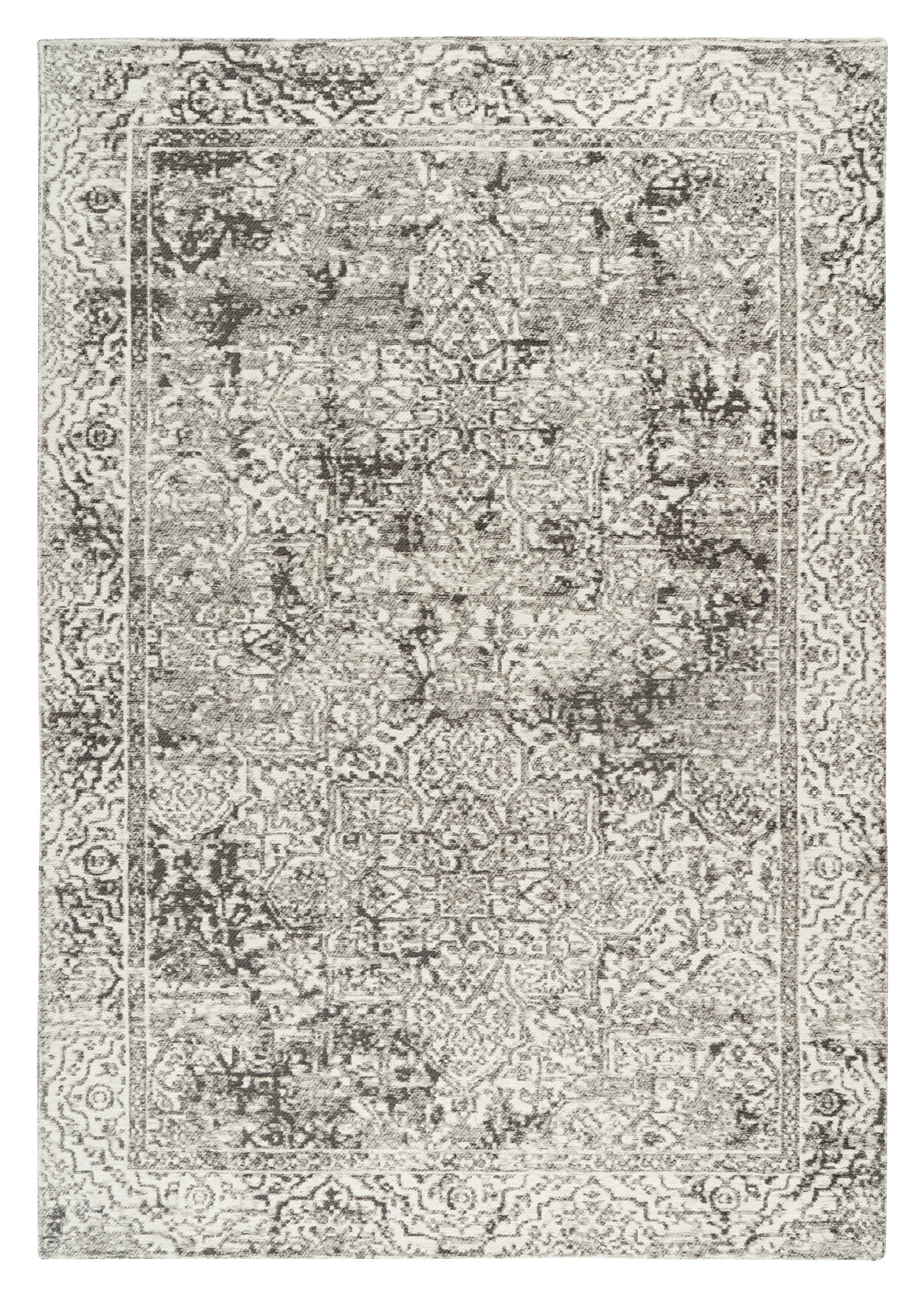 Kayoom Flachflorteppich Davis 225 grau B/H/L: ca. 80x1,2x150 cm