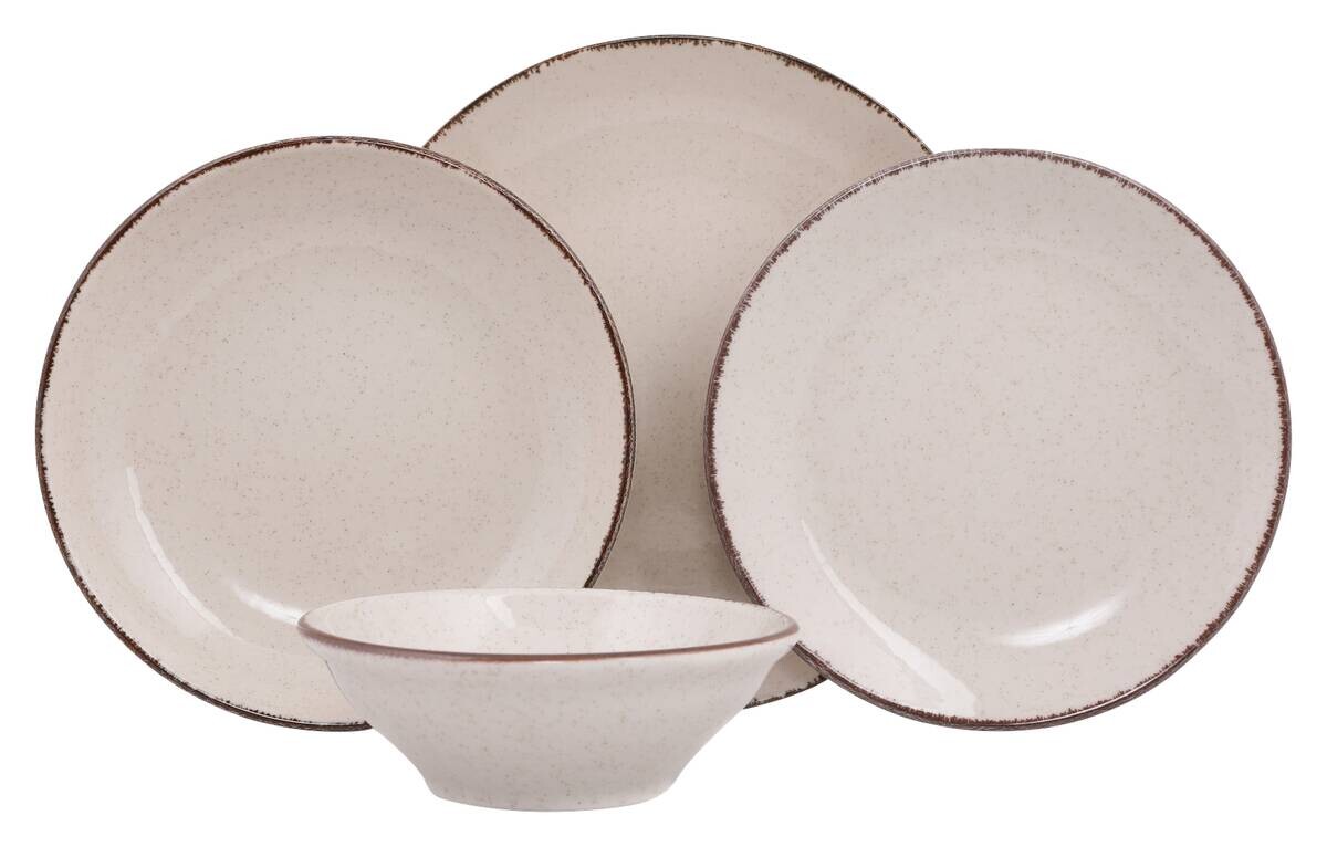 HermiaConcept Tafelservice Selene zimt Porzellan 24 tlg. HermiaConcept Tafelservice Selene zimt Porzellan 24 tlg.