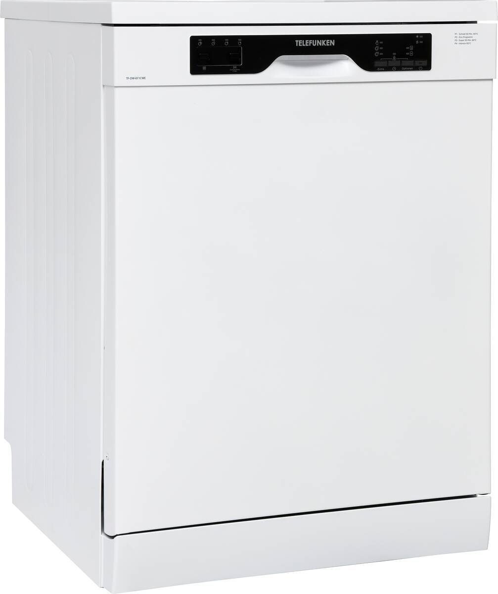 Telefunken Geschirrspüler TF-DW-6Y1CWE weiß B/H/T: ca. 60x85x60 cm