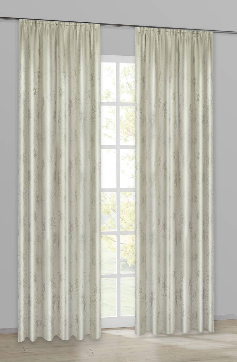 Acus Dekovorhang Paradiso kitt B/L: ca. 140x245 cm