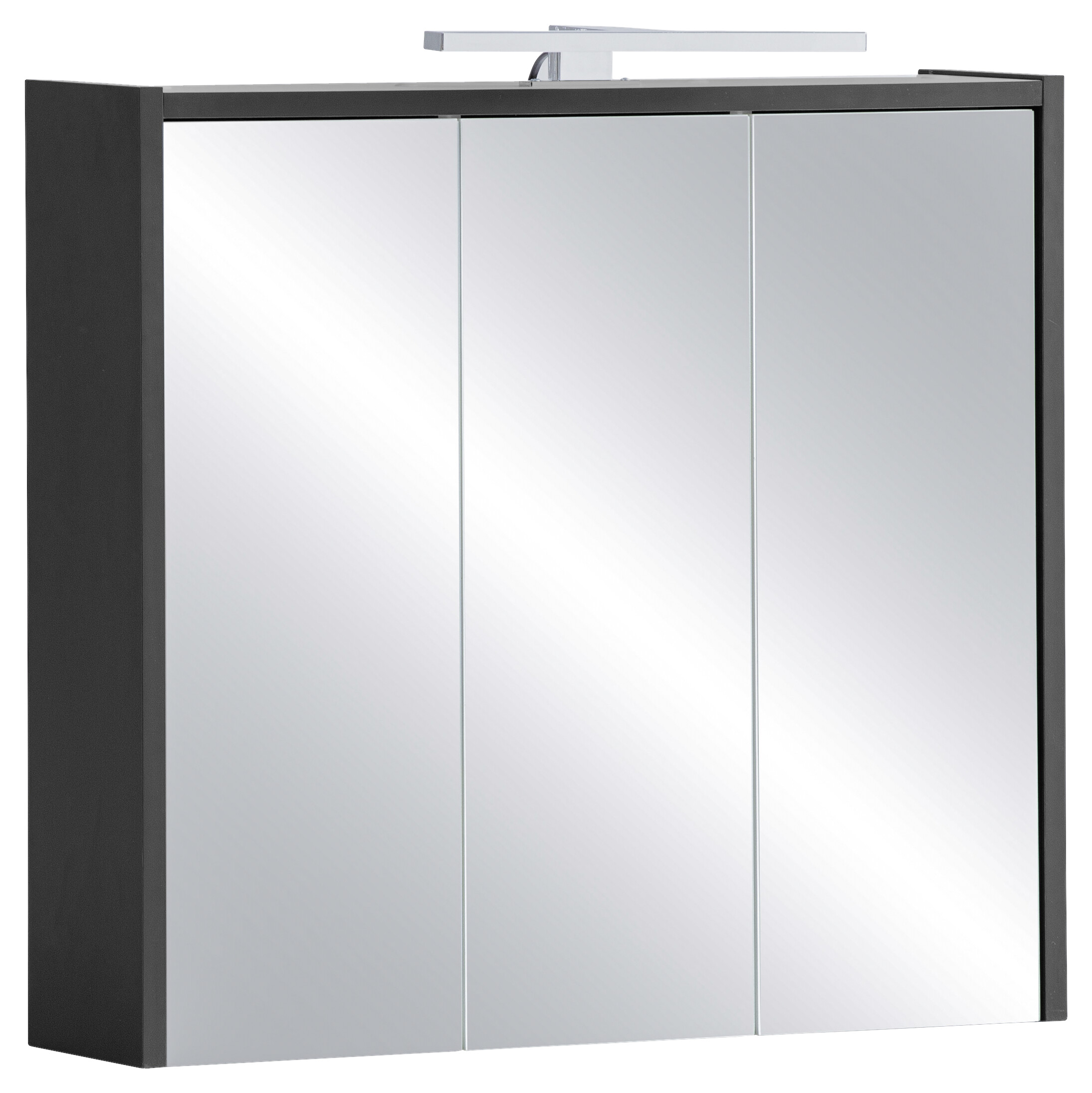 Spiegelschrank Sander anthrazit B/H/T: ca. 65x62,7x16 cm