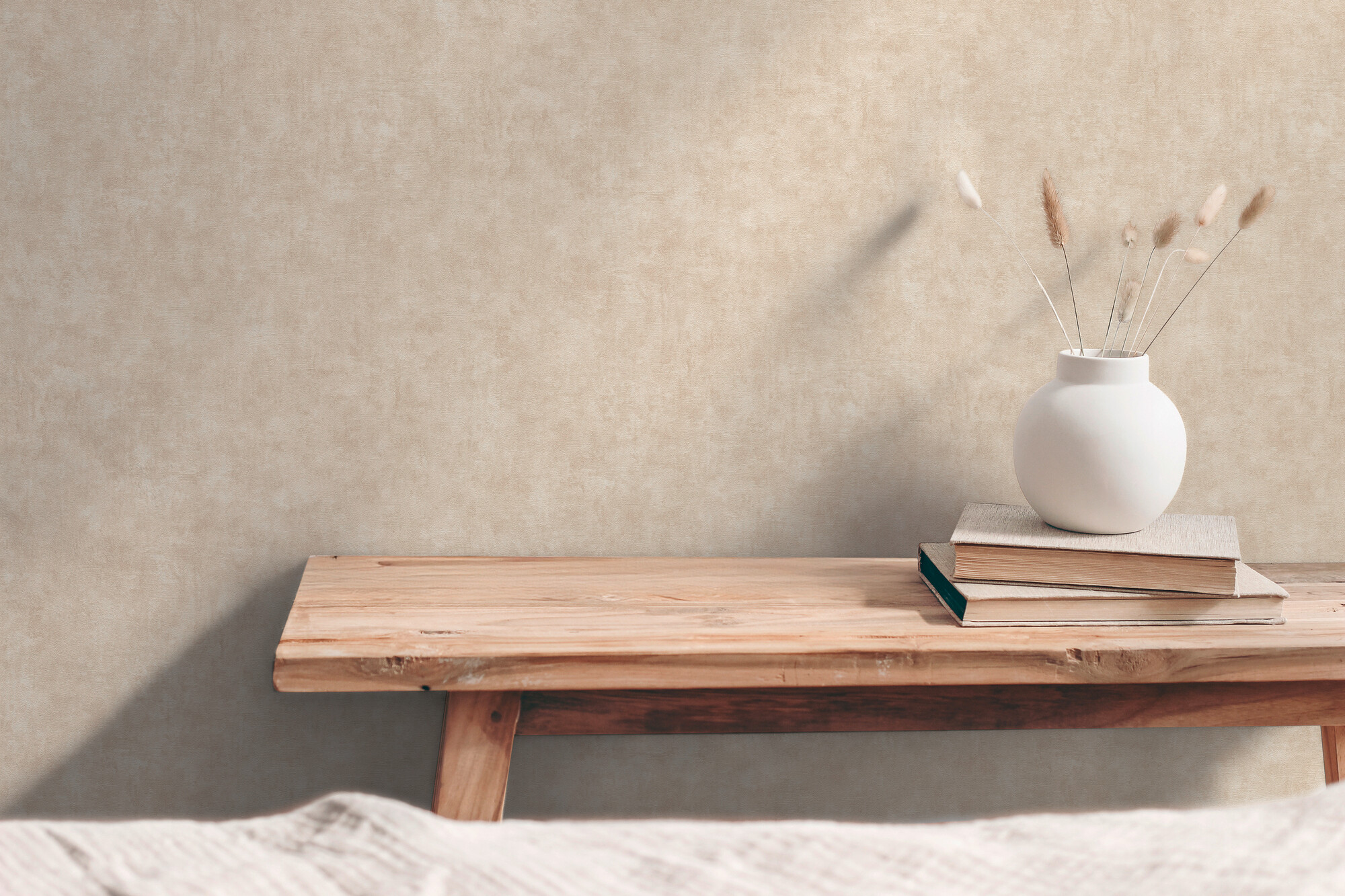 A.S.Creation Vliestapete creme B/H/D: ca. 53x1005x8,6 cm