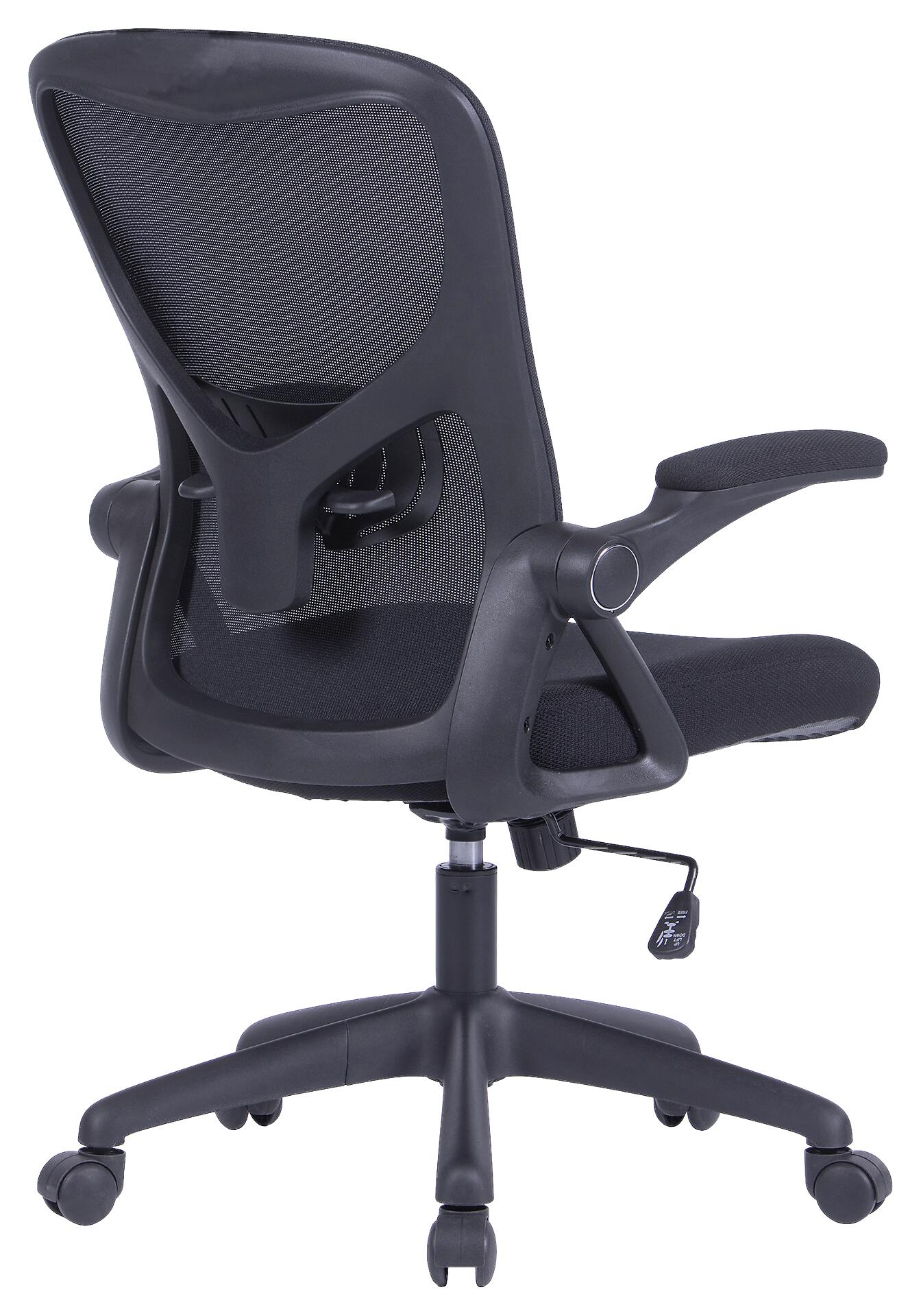 Chefsessel FLEX schwarz schwarz schwarz Webstoff Netzstoff Kunststoff