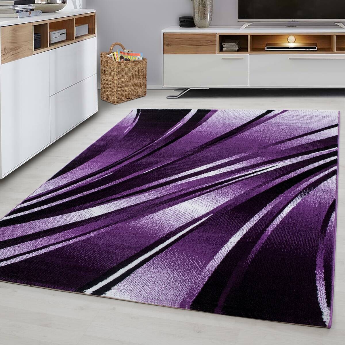 Ayyildiz Teppich PARMA violett B/L: ca. 140x200 cm