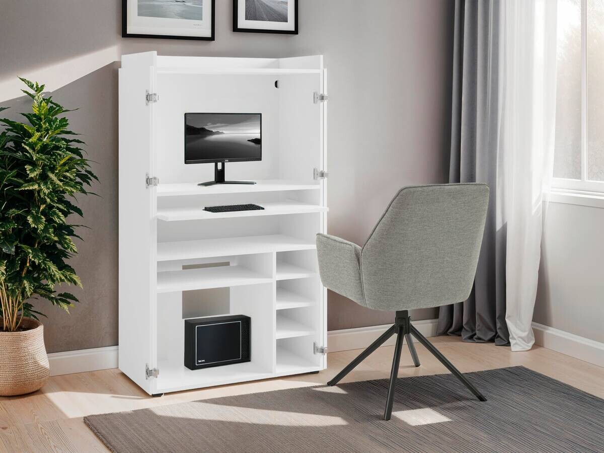 Sekretär JANNE weiß B/H/T: ca. 80x141x40 cm Sekretär JANNE weiß B/H/T: ca. 80x141x40 cm