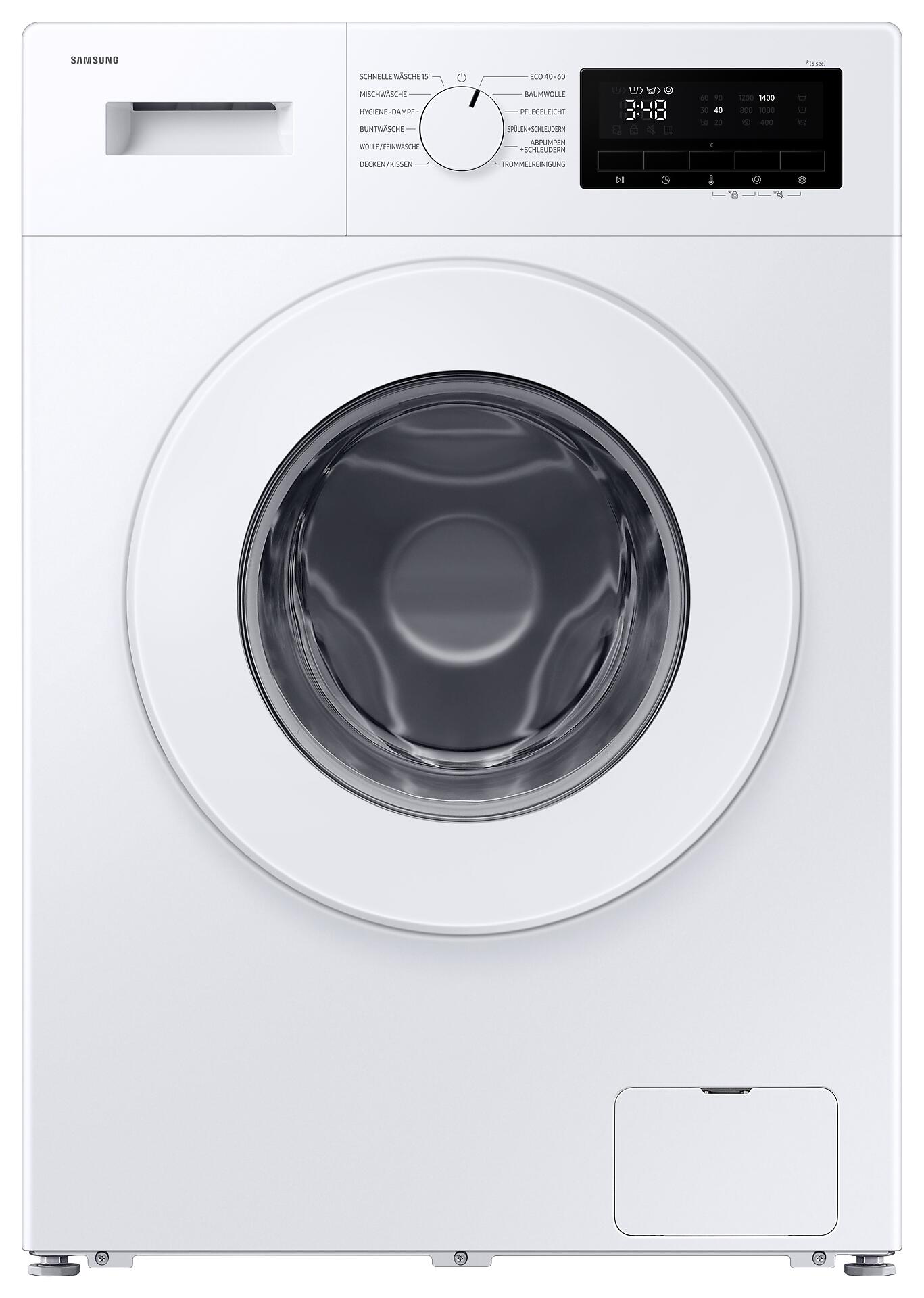 Samsung Waschmaschine WW90FG3M05TWEG weiß B/H/T: ca. 60x85x52 cm