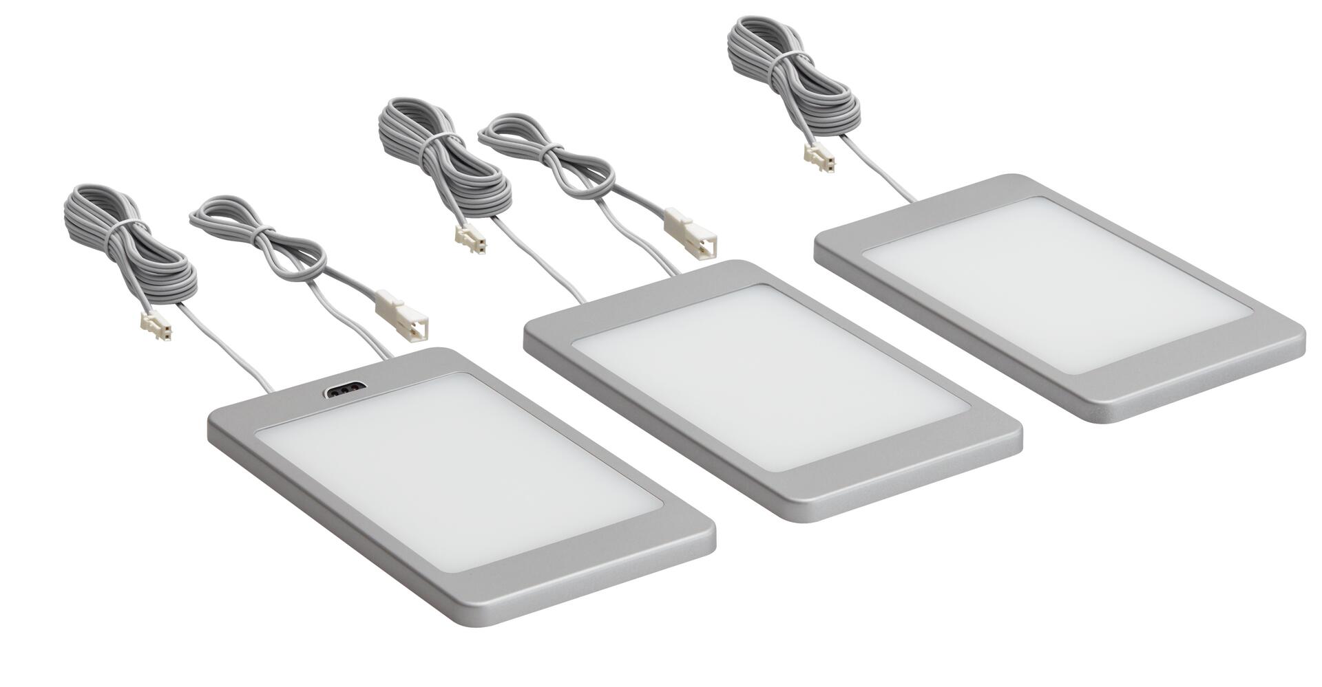 HÖLSCHER LED-Leuchten Panel Metall B/H/T: ca. 19,5x1,25x11,2 cm