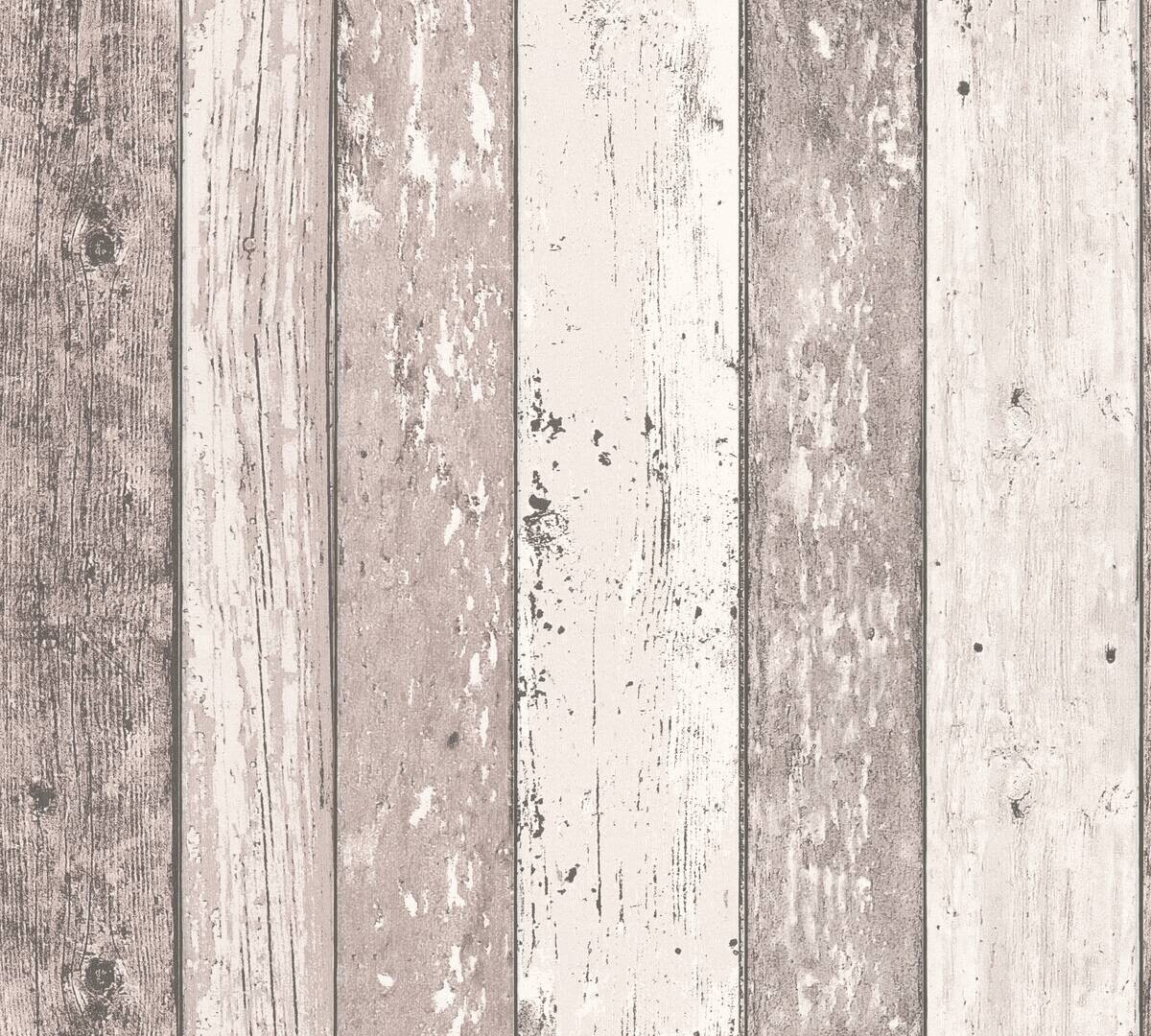 A.S.Creation Vliestapete Best of Wood`n Stone 2nd Edition Holzoptik braun B/L: ca. 53x1005 cm