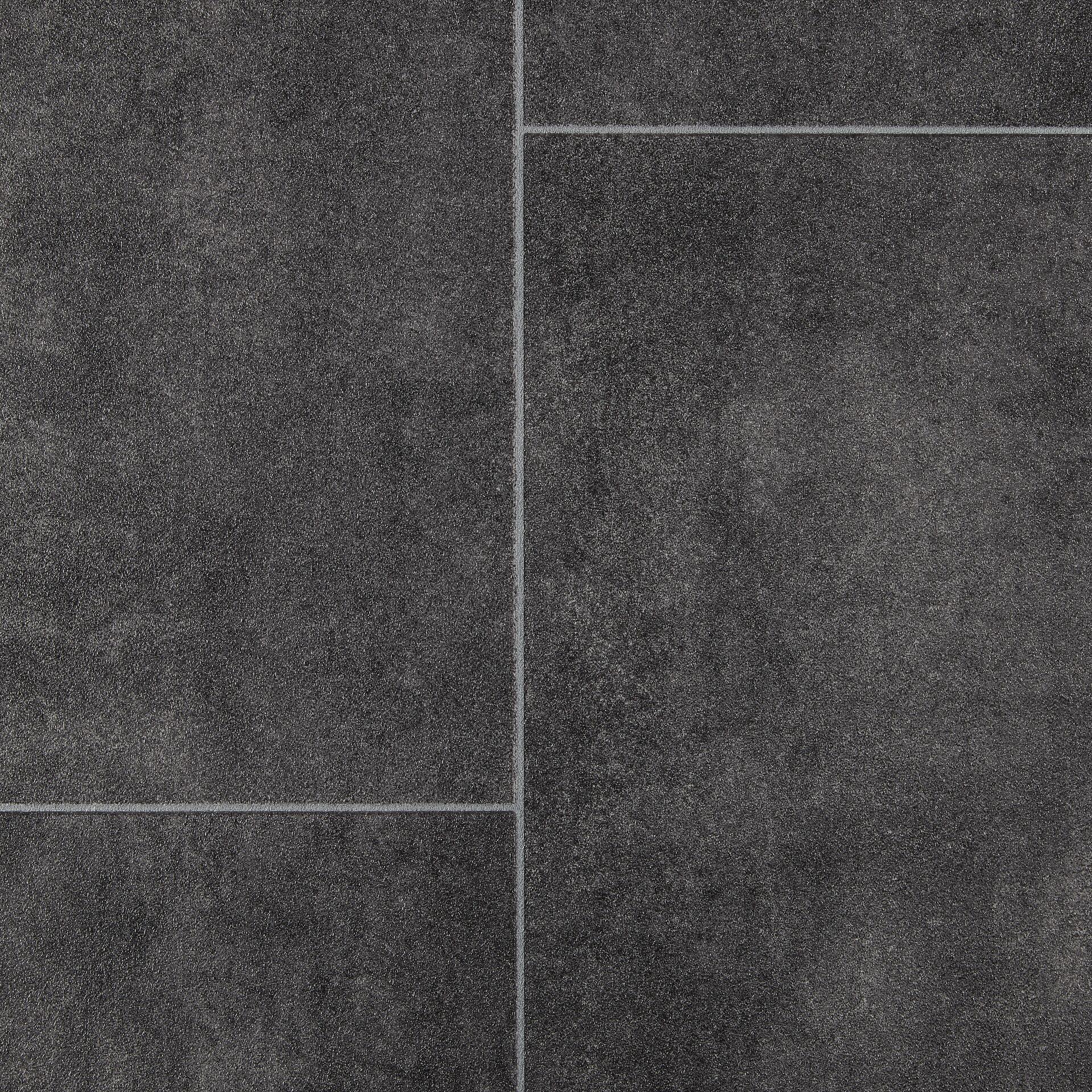 Vinylboden Mosa schwarz Kachel B: ca. 200 cm pro m²