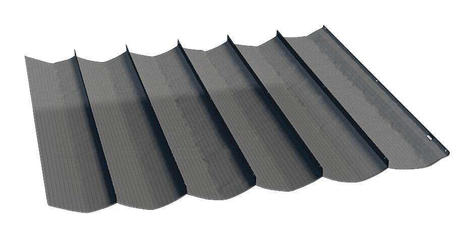 PLATINUM Faltsonnensegel Coolfit grau Polyethylen B/H/L: ca. 500x1x290 cm