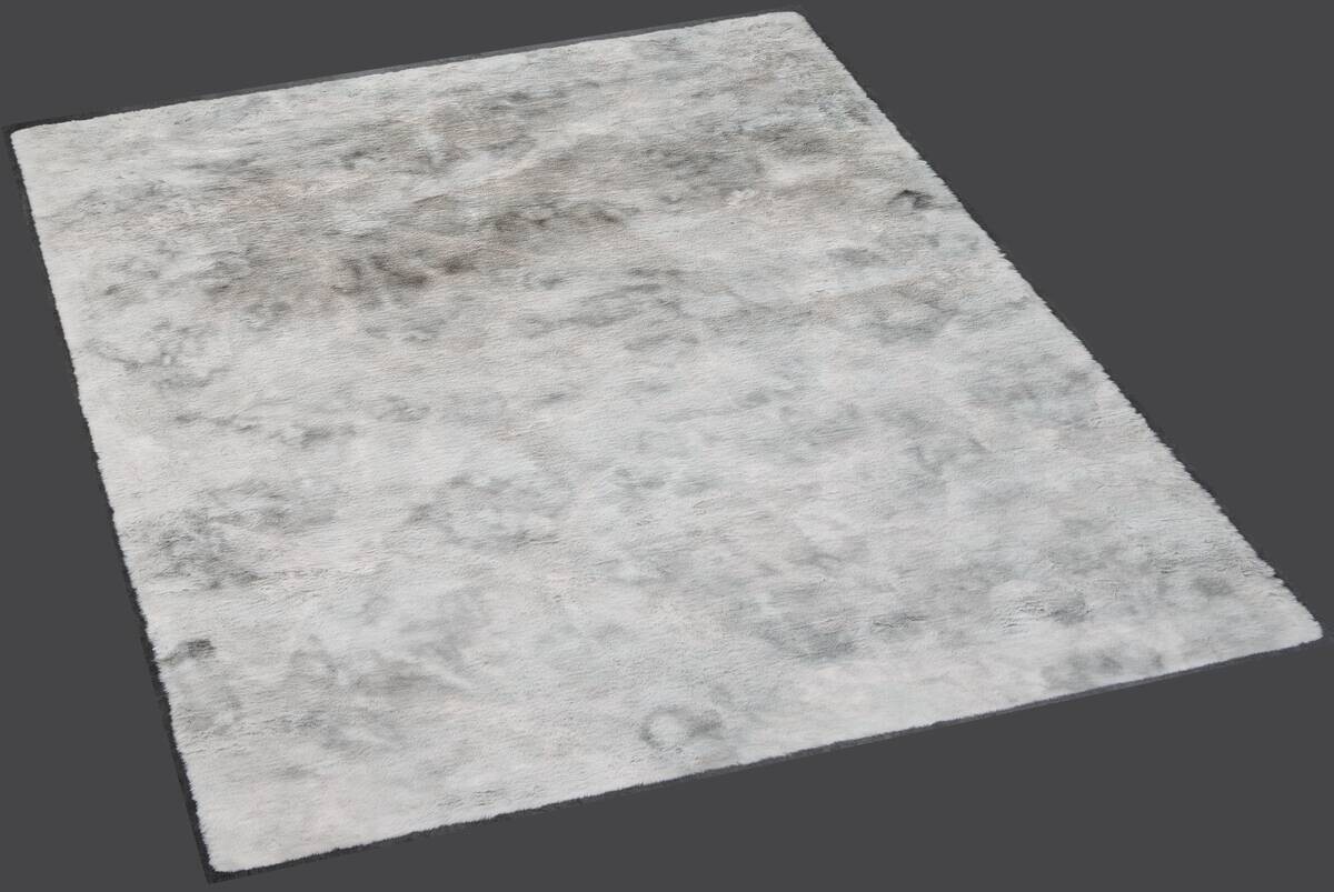 Fellimitat Moyo Batik silber B/L: ca. 120x160 cm