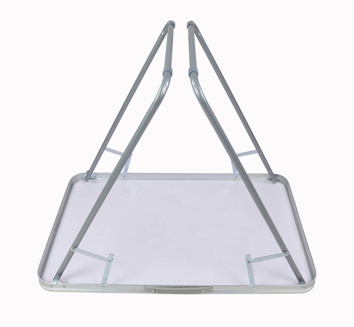 VCM Campingtisch Galdas weiß Metall B/H/T: ca. 110x70x53 cm