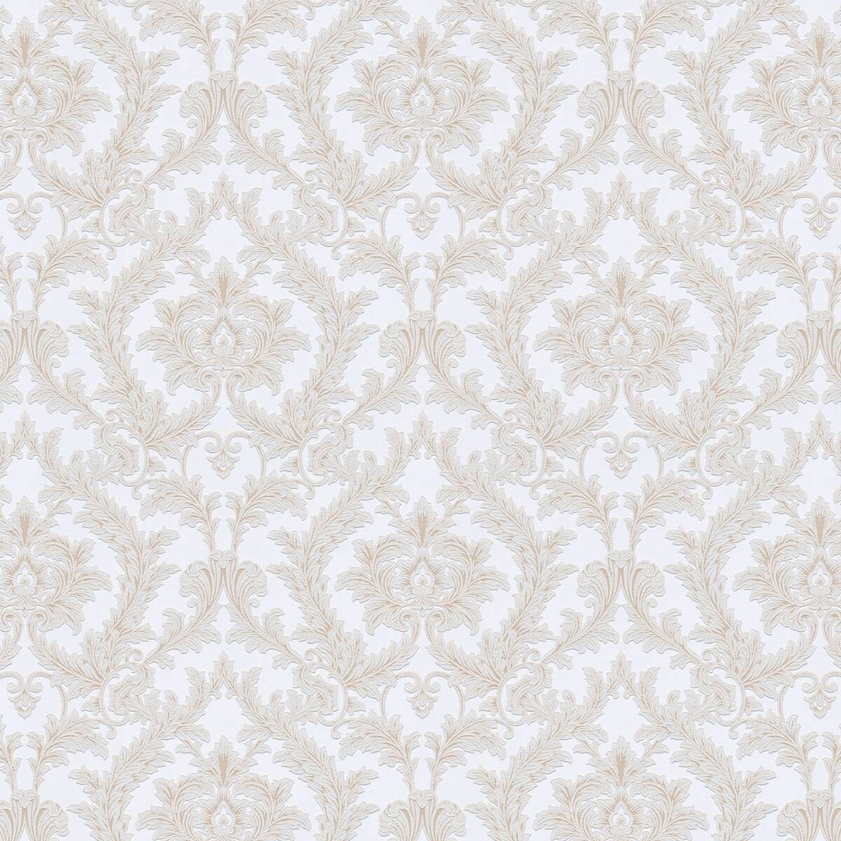 Vliestapete Ornament grau B/L: ca. 53x1005 cm