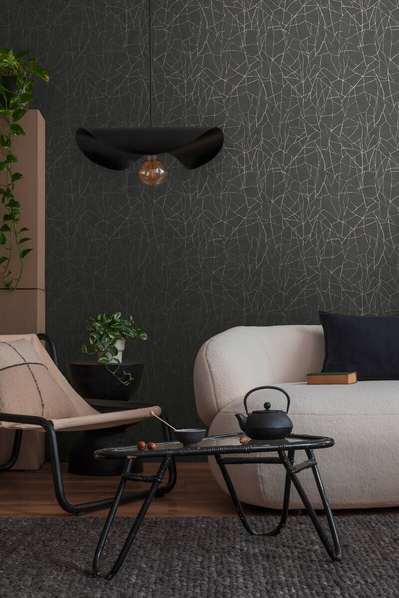 A.S.Creation Vliestapete schwarz B/H/D: ca. 53x1005x9,2 cm