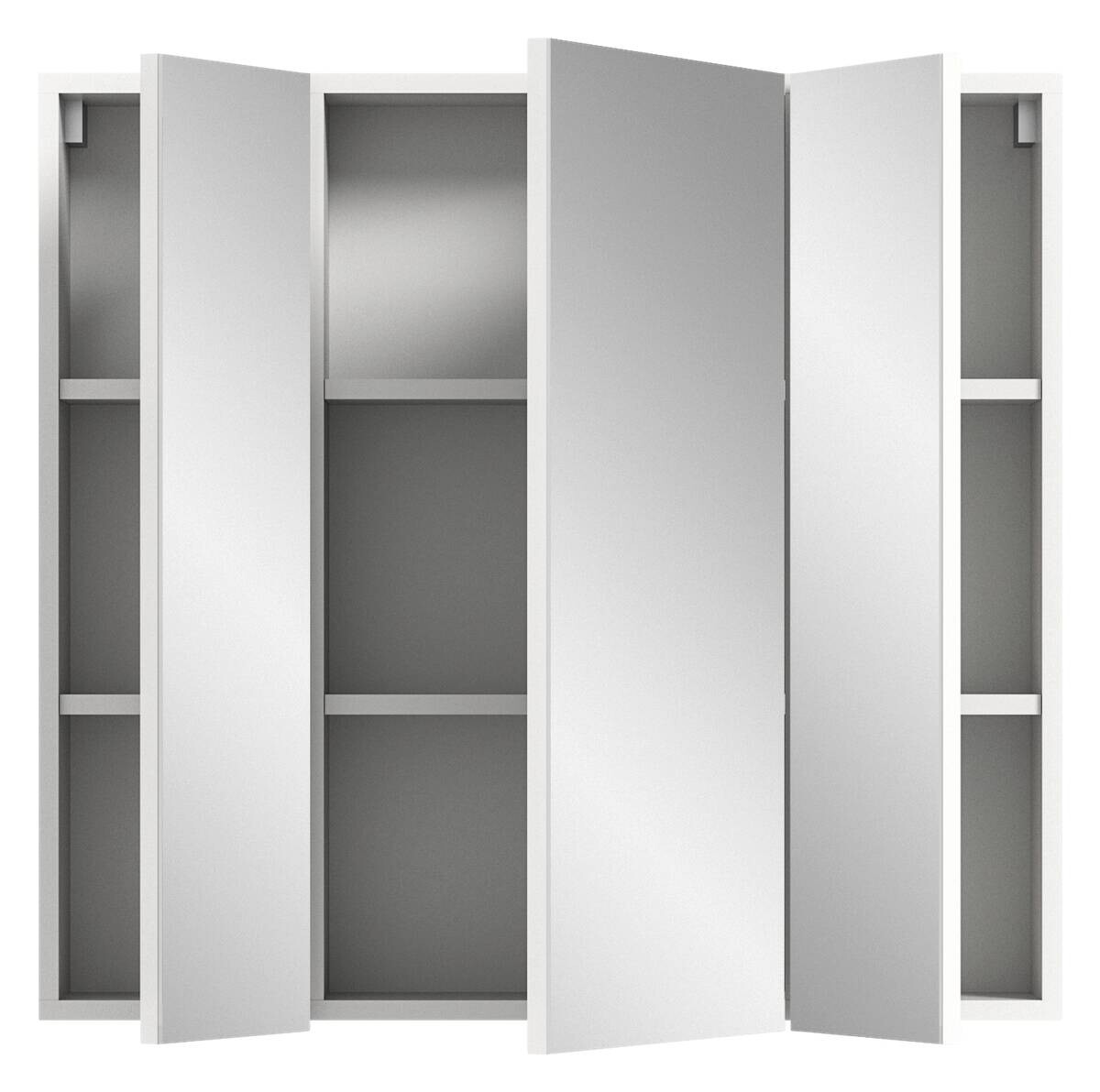 Spiegelschrank VIRA weiß B/H/T: ca. 82x77x18 cm