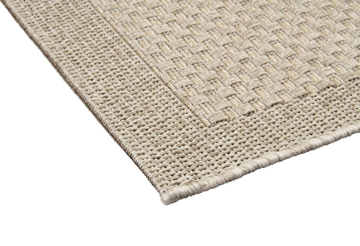 In-/Outdoor-Teppich Grace grau B/L: ca. 80x150 cm