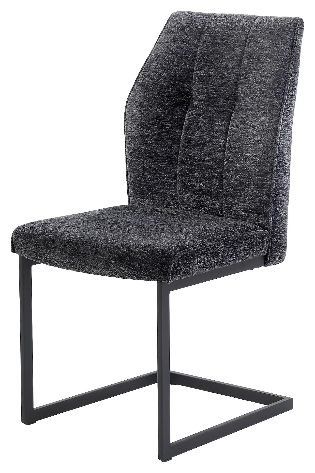 Schwingstuhl dunkelgrau Webstoff B/T: ca. 50x62 cm Schwingstuhl dunkelgrau Webstoff B/T: ca. 50x62 cm